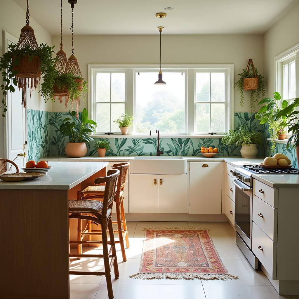 boho kitchen backsplash ideas 8