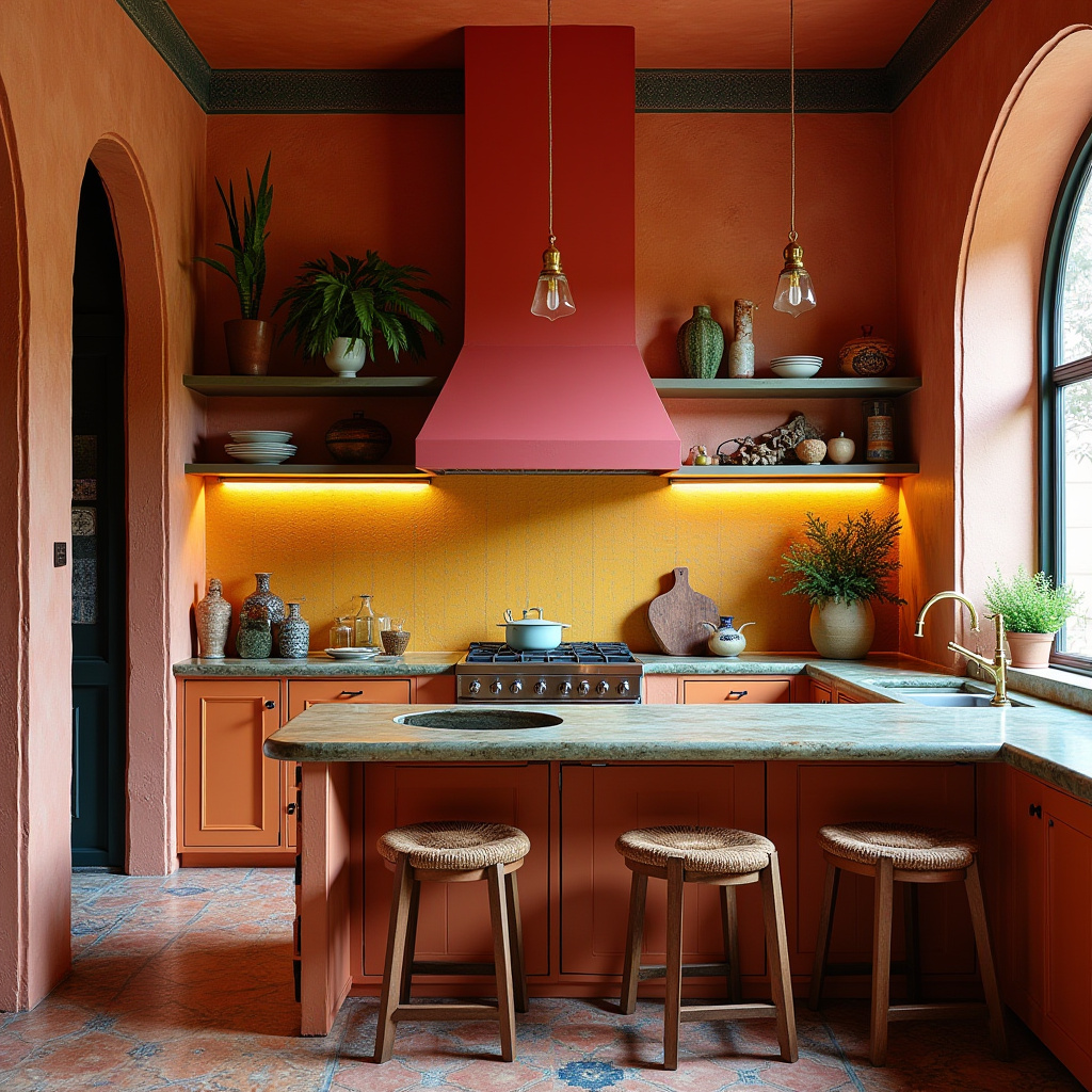 boho kitchen backsplash ideas 9