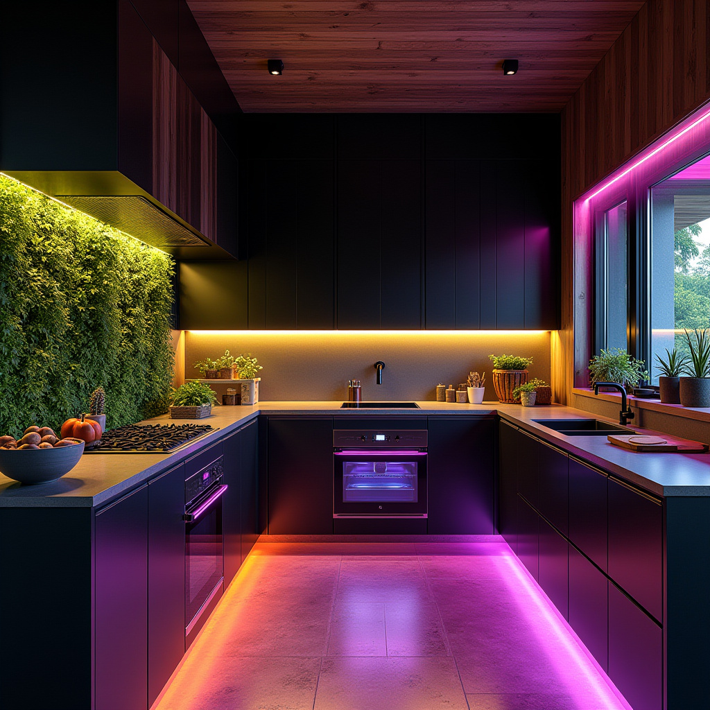 boho kitchen black cabinets 33