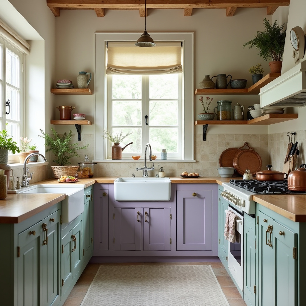 boho kitchen cabinet colors 26