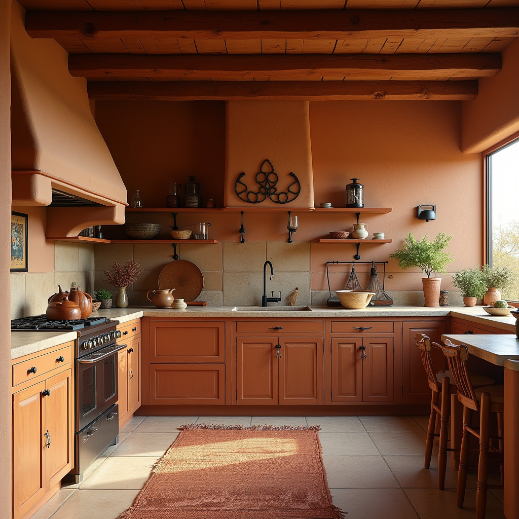 boho kitchen cabinet colors 33