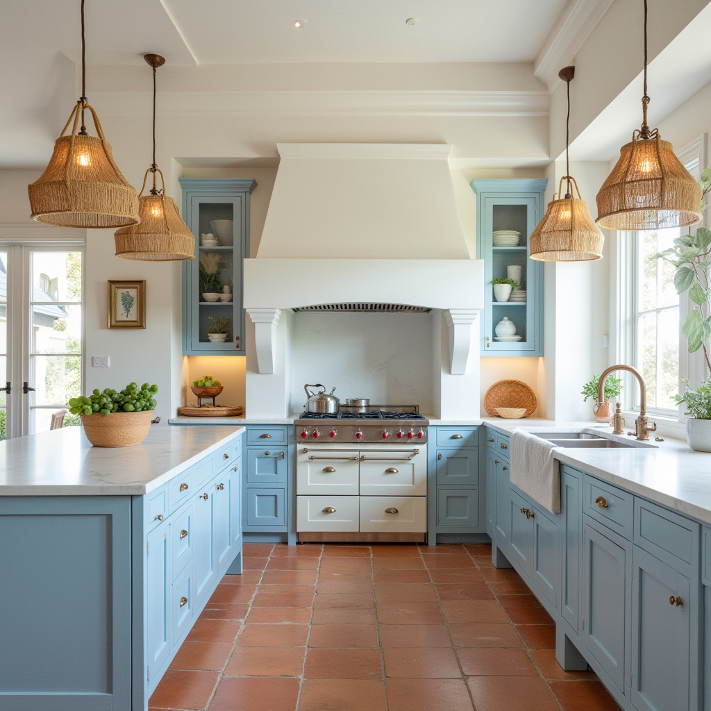 boho kitchen cabinet colors 8