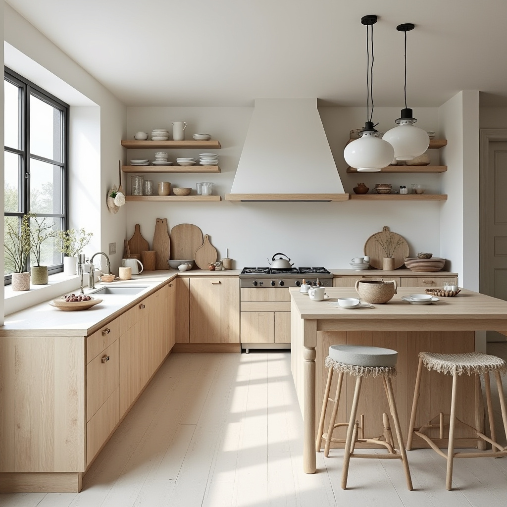 boho kitchen cabinets 16