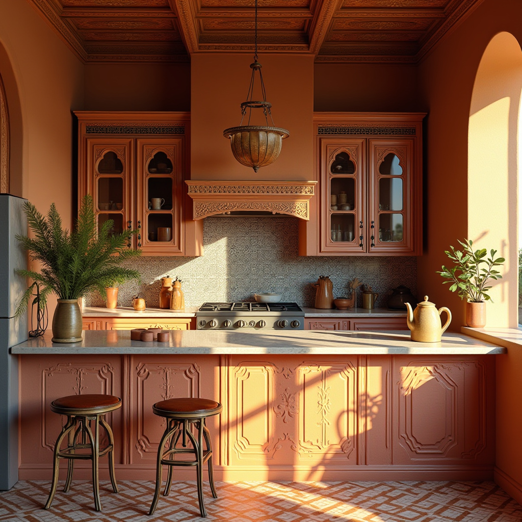 boho kitchen cabinets 20