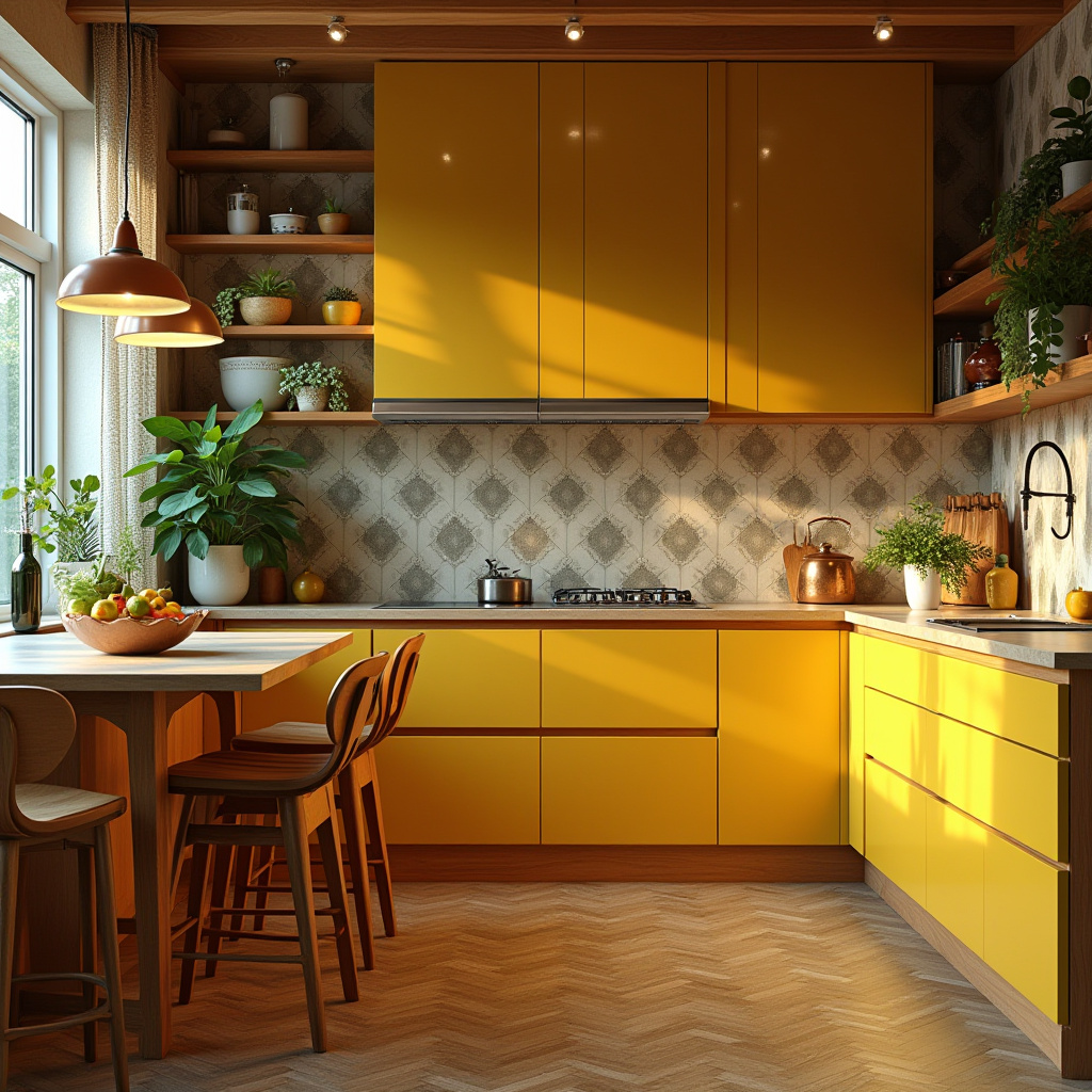boho kitchen cabinets 22