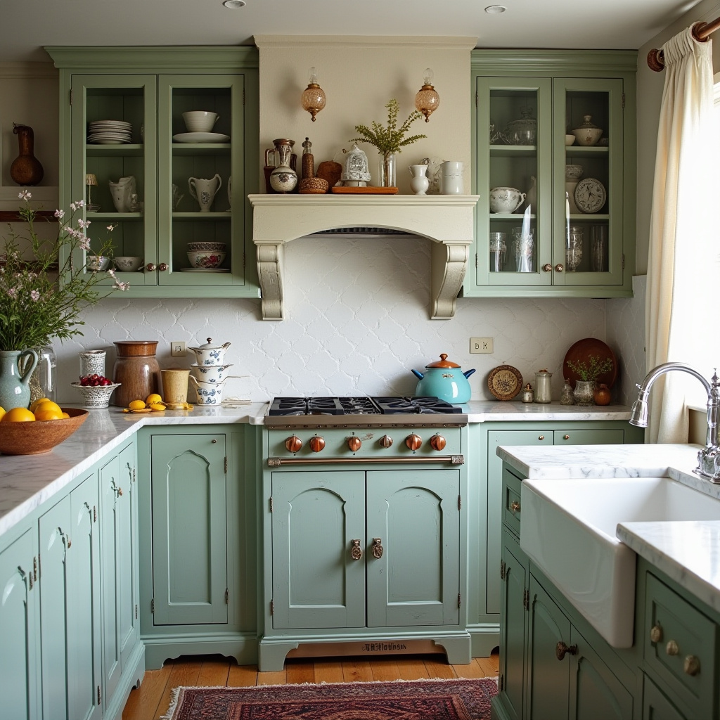 boho kitchen cabinets 26