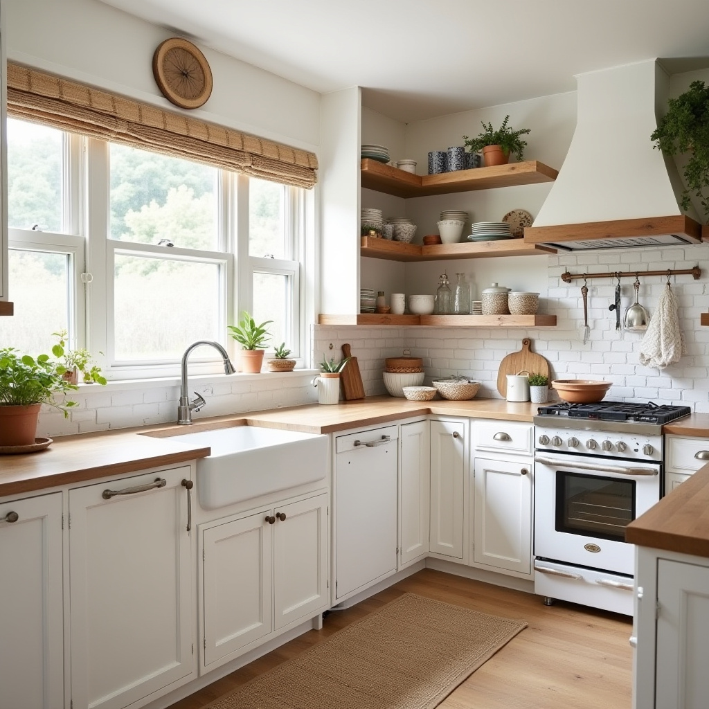 boho kitchen cabinets 29