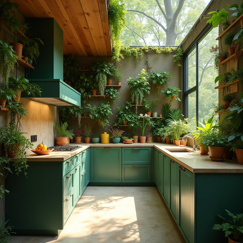 boho kitchen cabinets 31