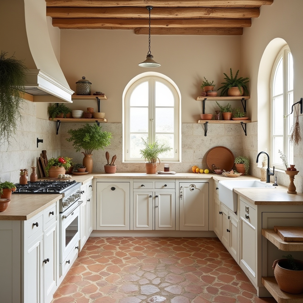 boho kitchen cabinets 7