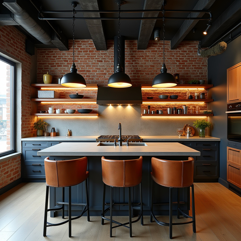 boho kitchen color schemes 14