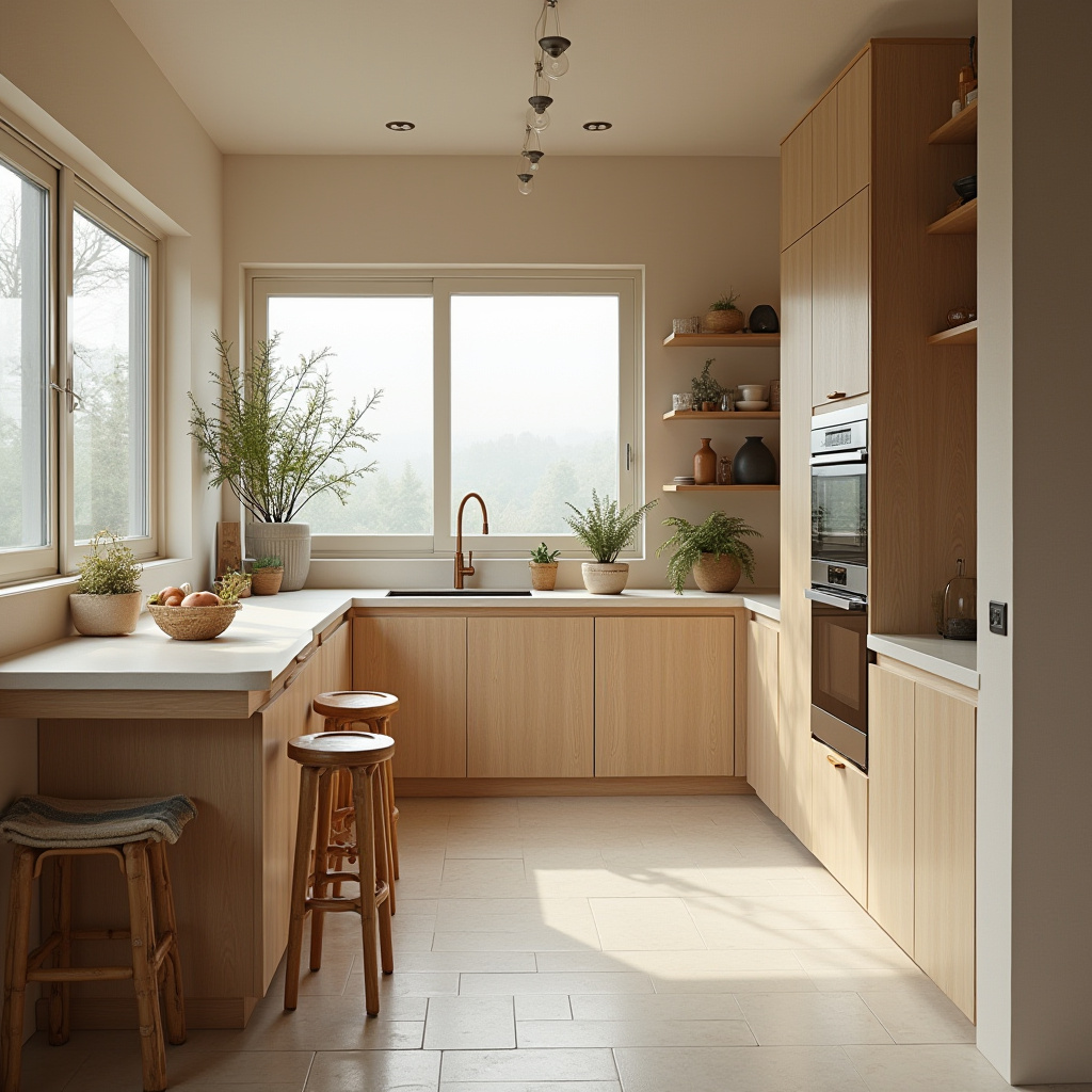 boho kitchen color schemes 35