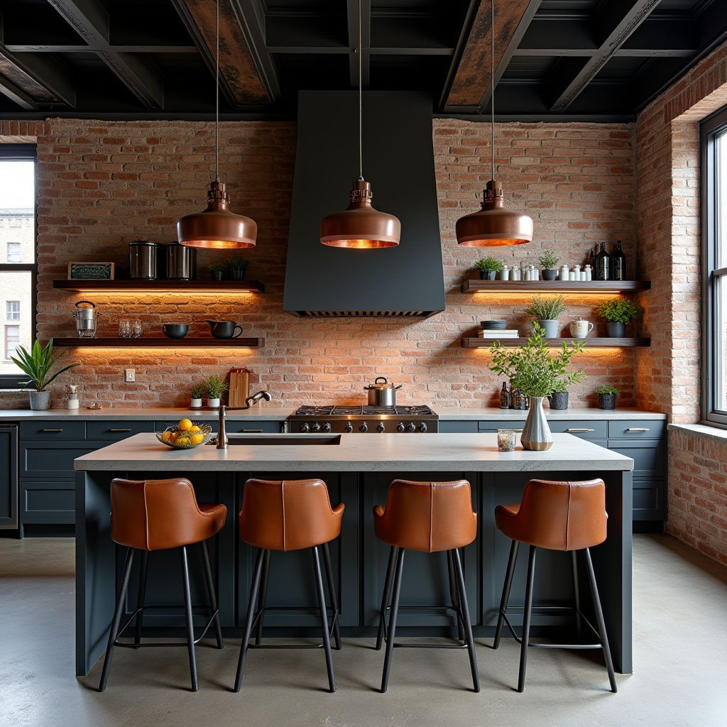 boho kitchen color schemes 38