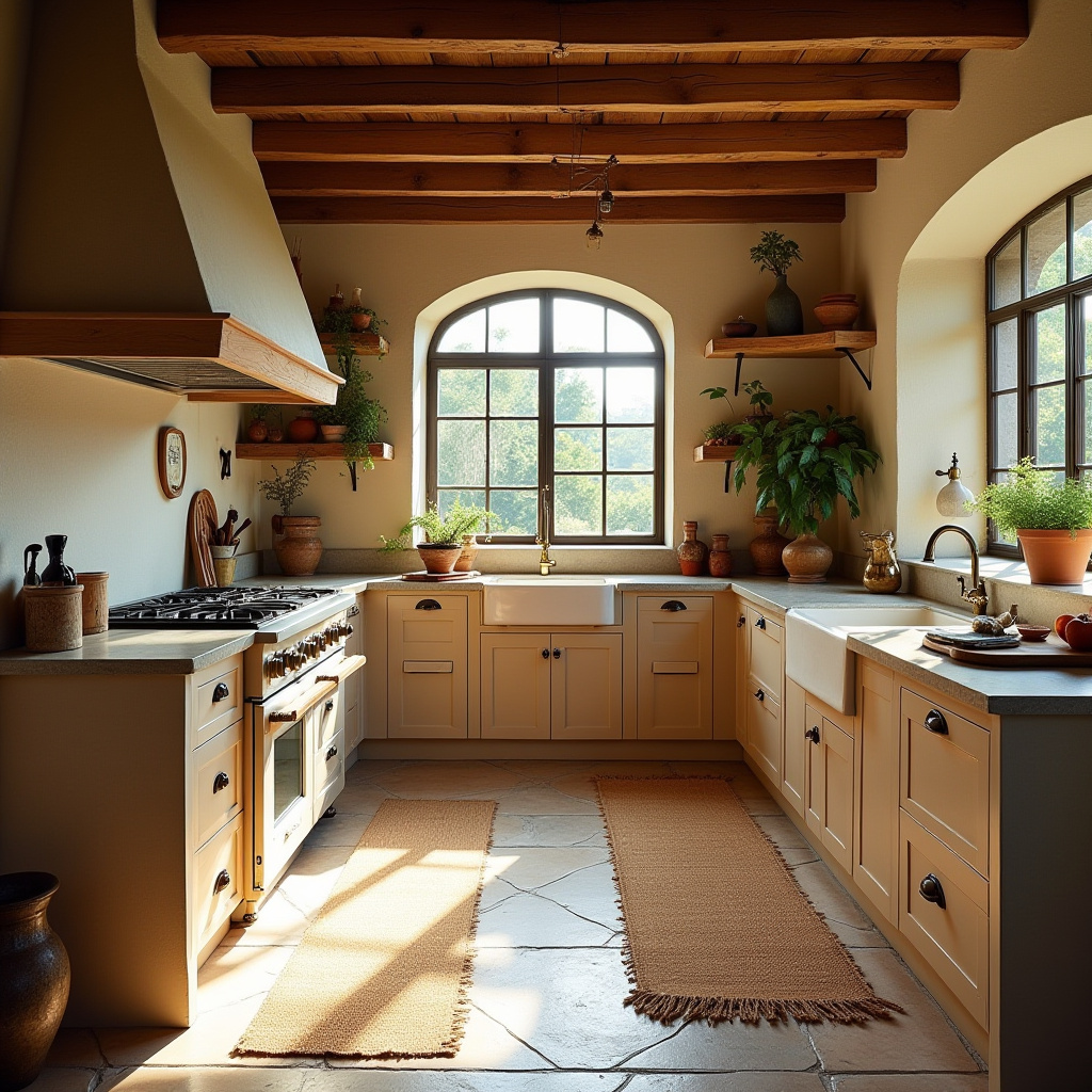 boho kitchen color schemes 5