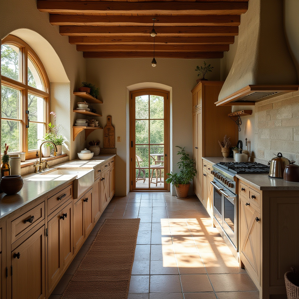 boho kitchen color schemes 6