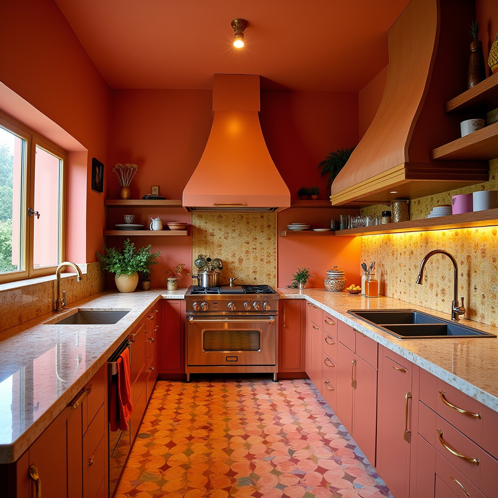 boho kitchen colors 10
