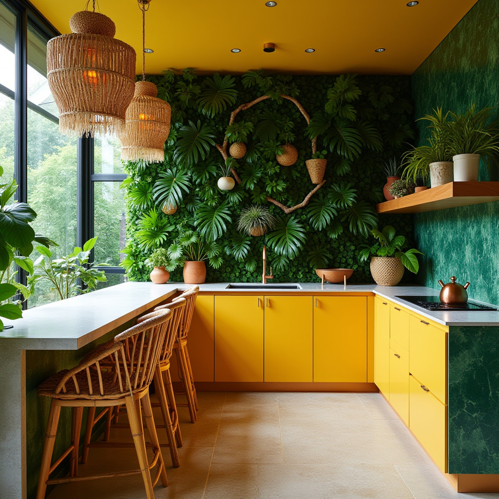 boho kitchen colors 16