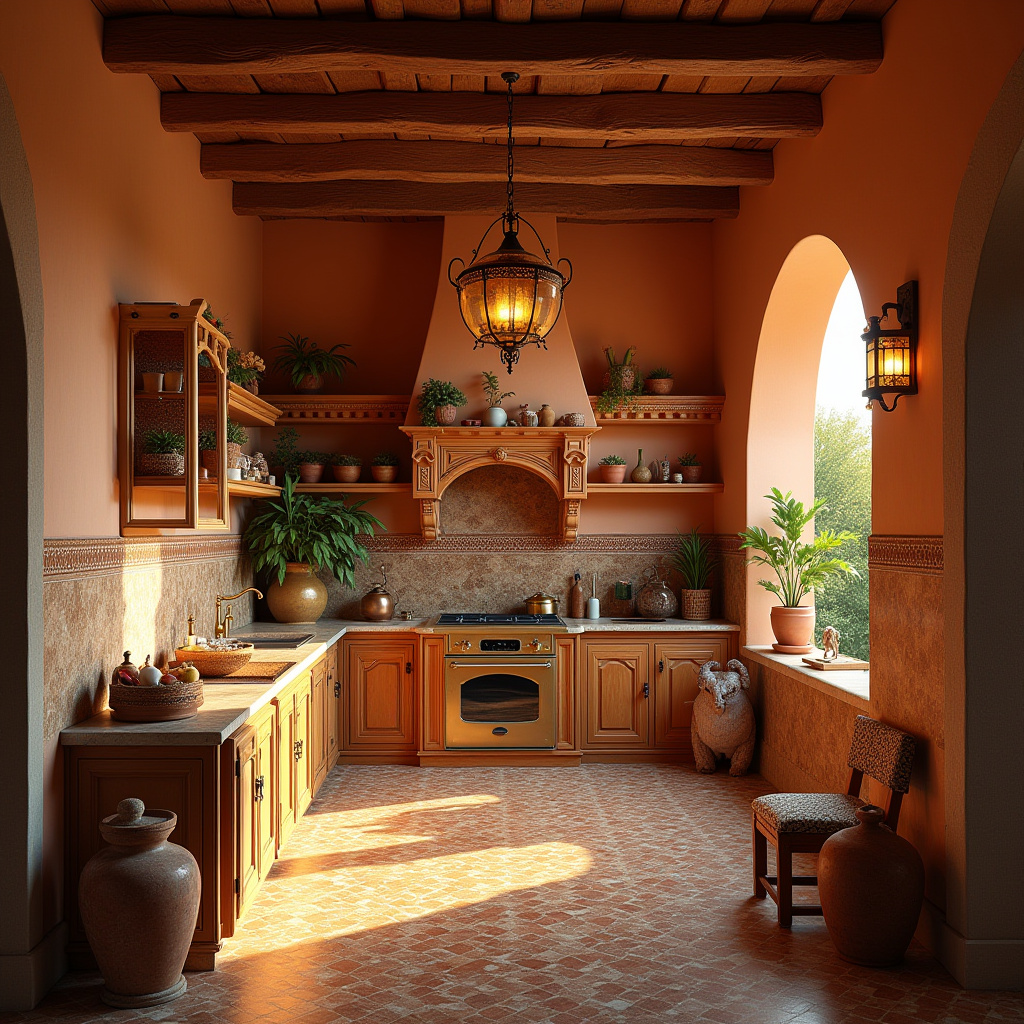 boho kitchen colors 21