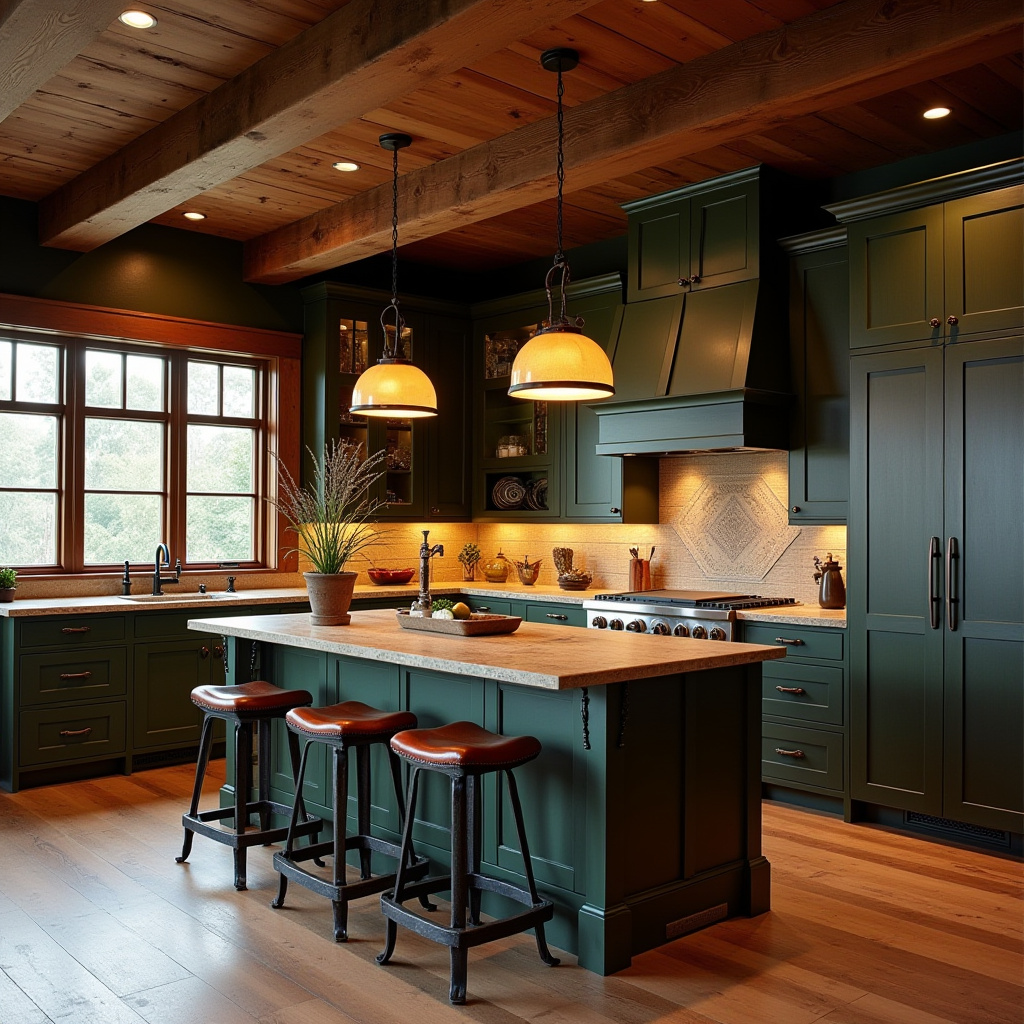 boho kitchen colors 25