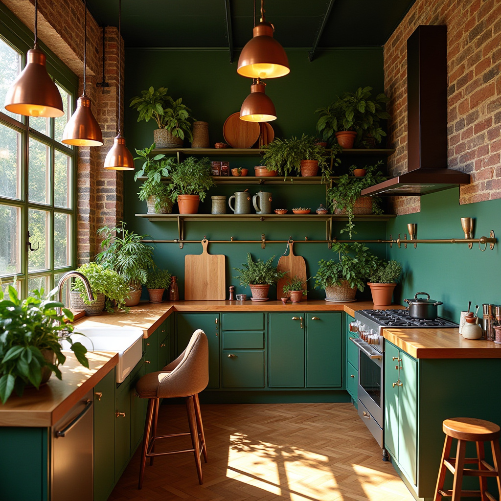 boho kitchen colors 3