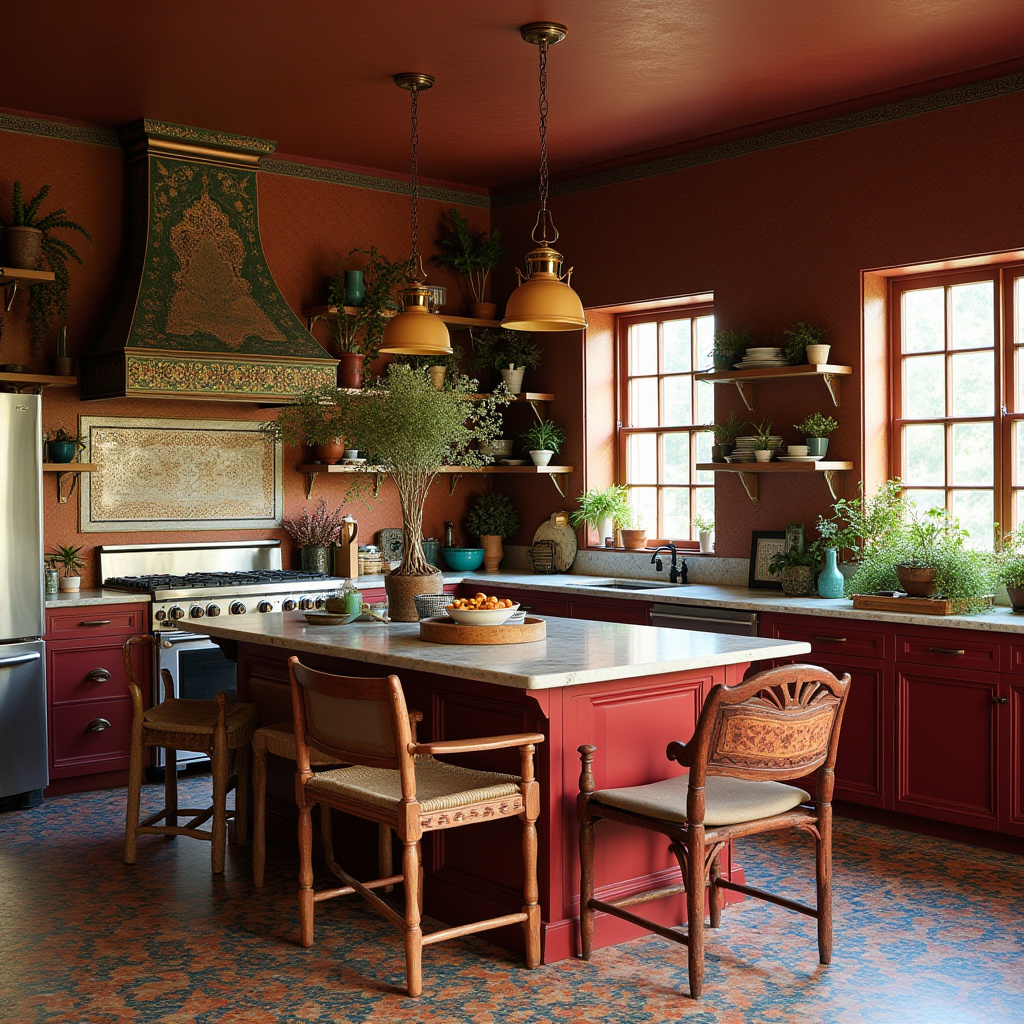 boho kitchen colors 39
