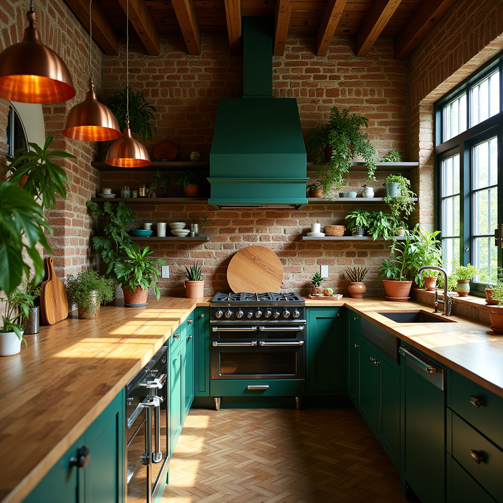 boho kitchen colors 4