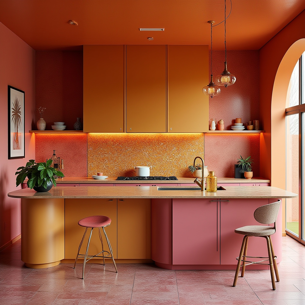 boho kitchen colors 9
