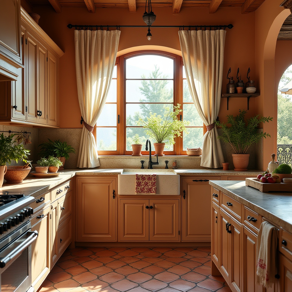 boho kitchen curtain ideas 10
