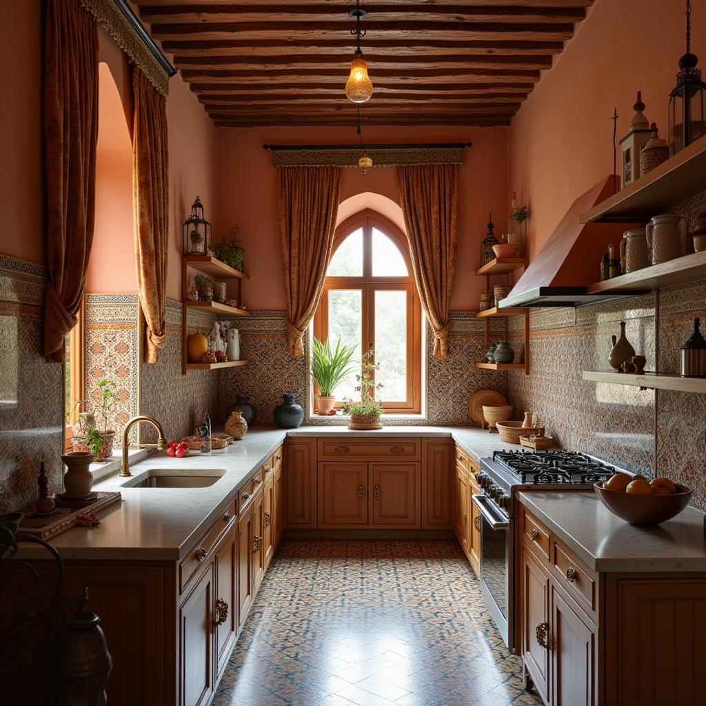 boho kitchen curtain ideas 19
