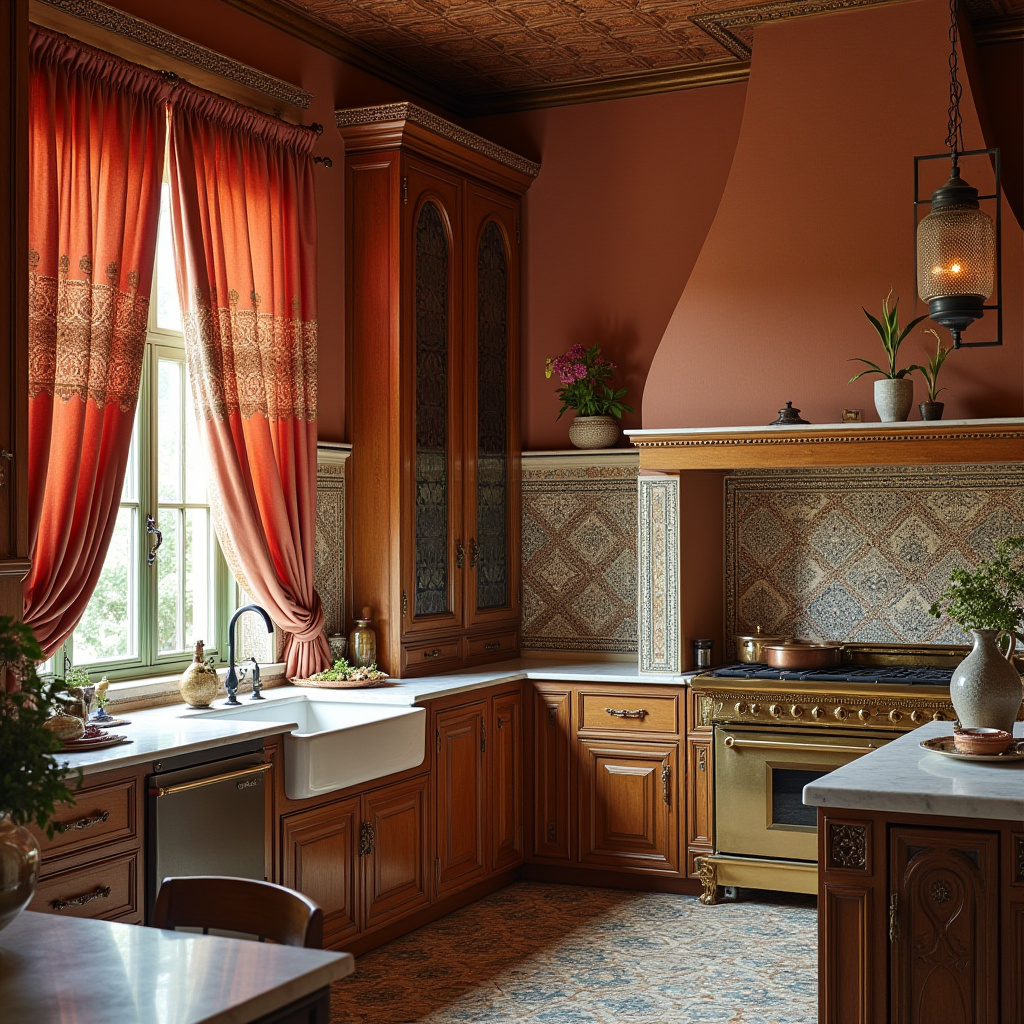 boho kitchen curtain ideas 20