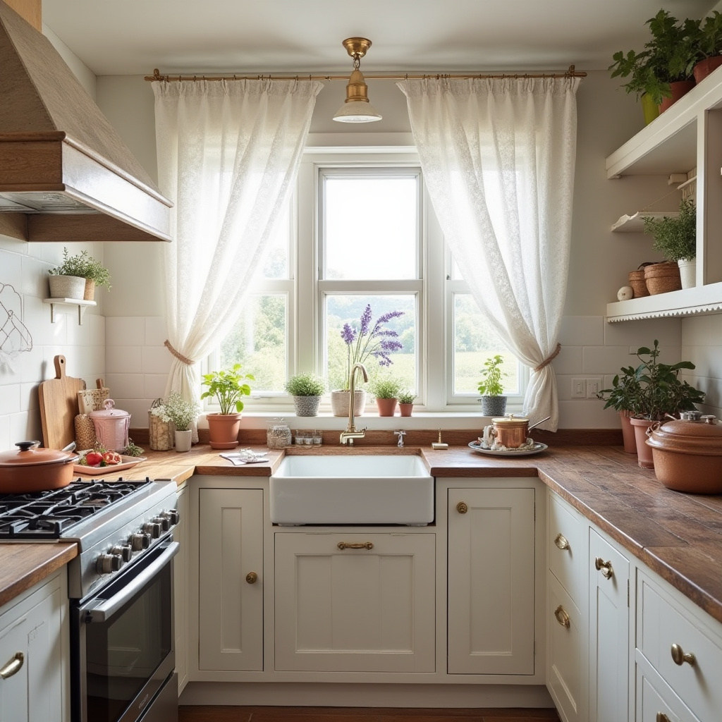 boho kitchen curtain ideas 21