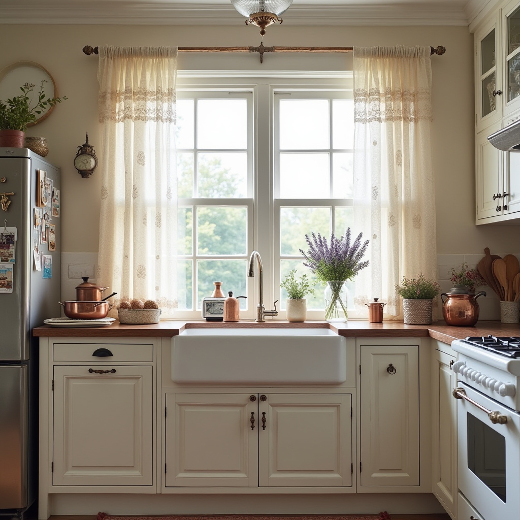boho kitchen curtain ideas 22