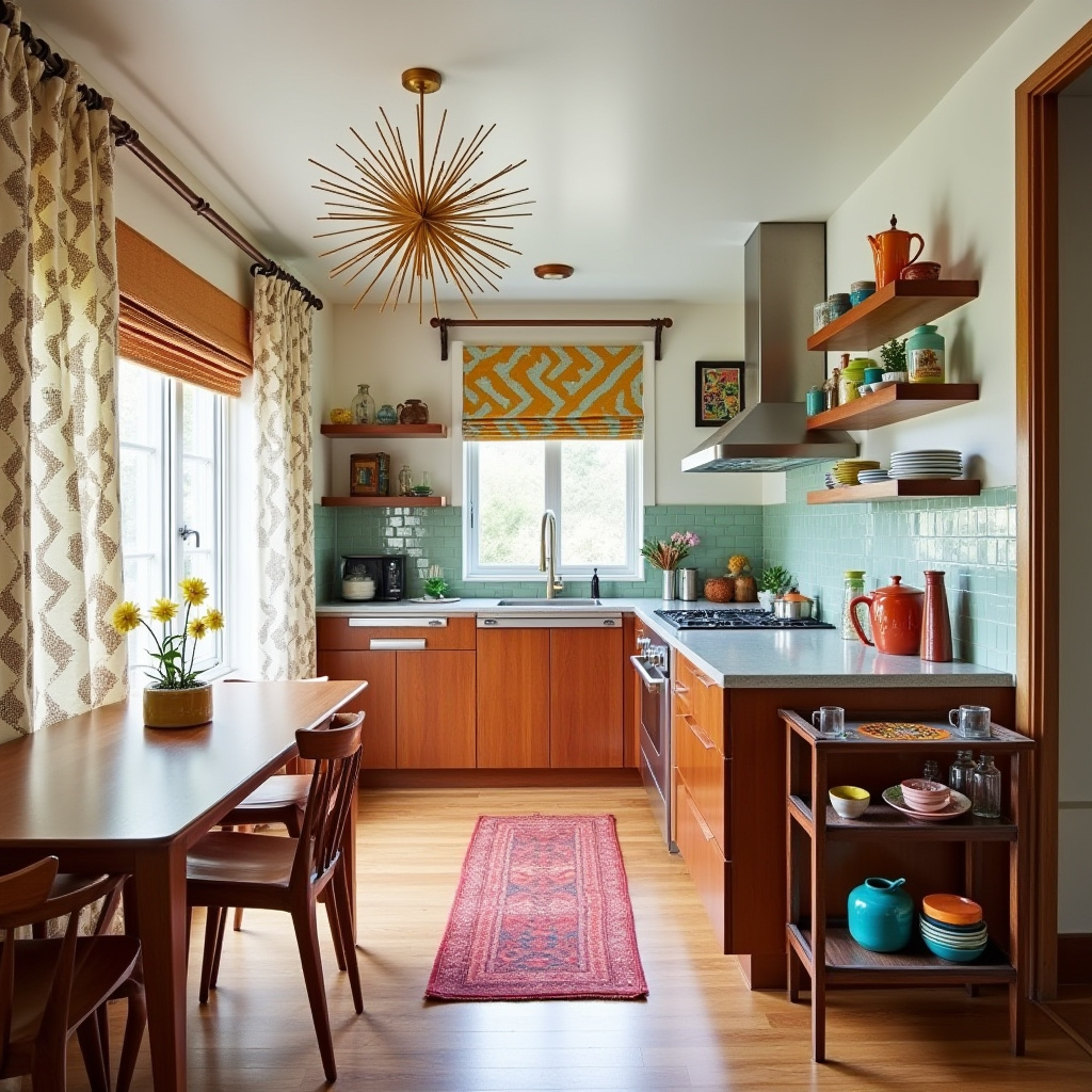 boho kitchen curtain ideas 31