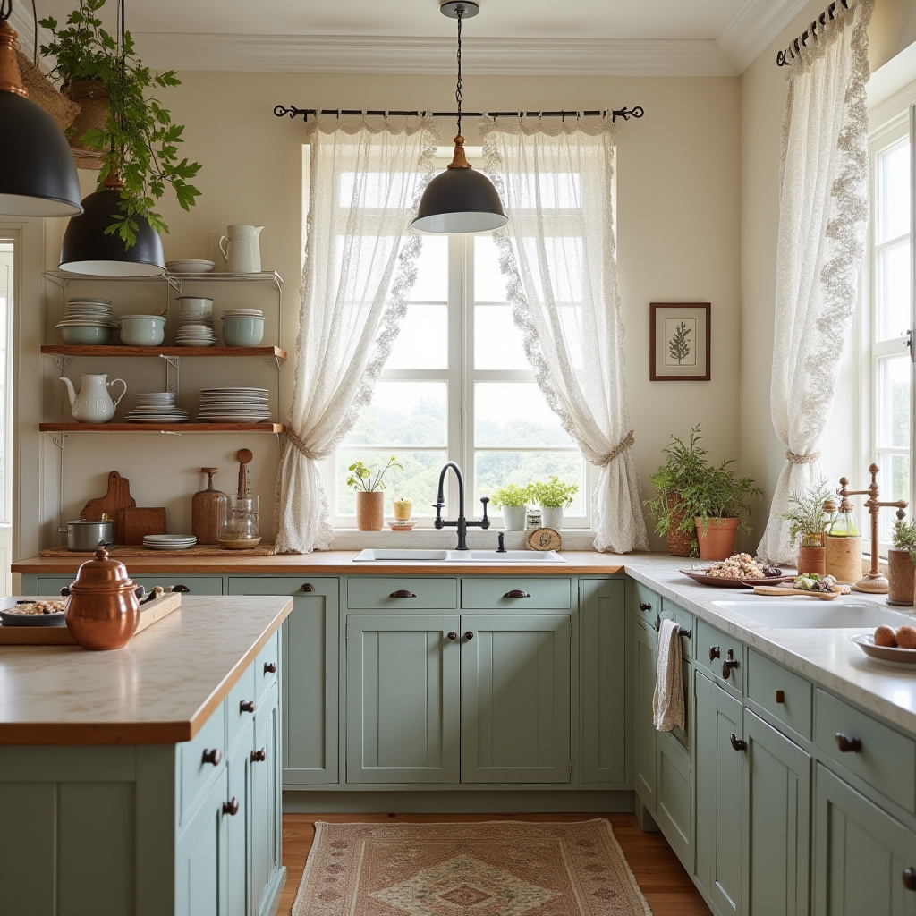 boho kitchen curtains 13