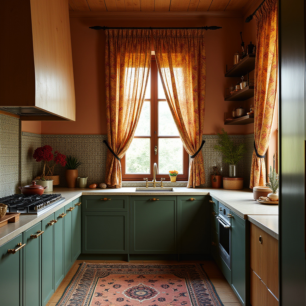 boho kitchen curtains 19