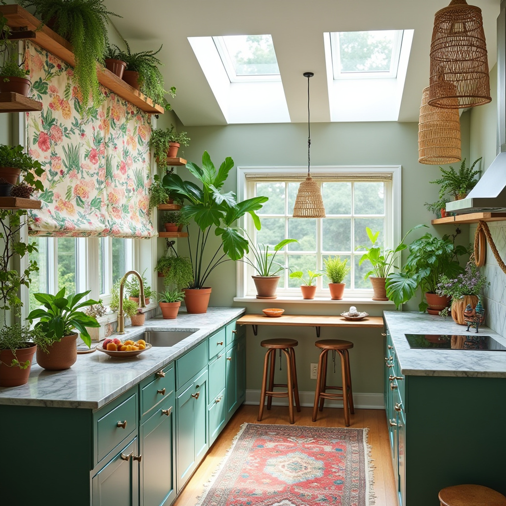 boho kitchen curtains 23