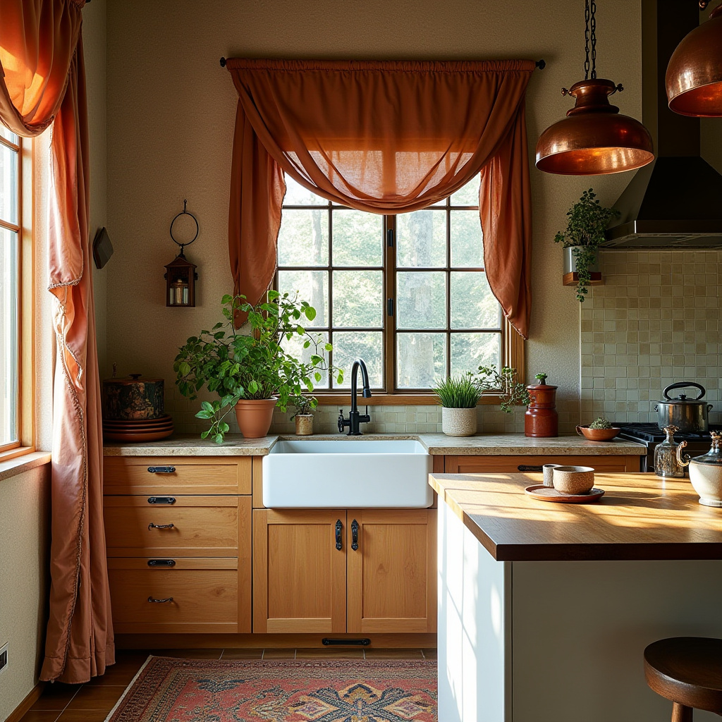 boho kitchen curtains 3