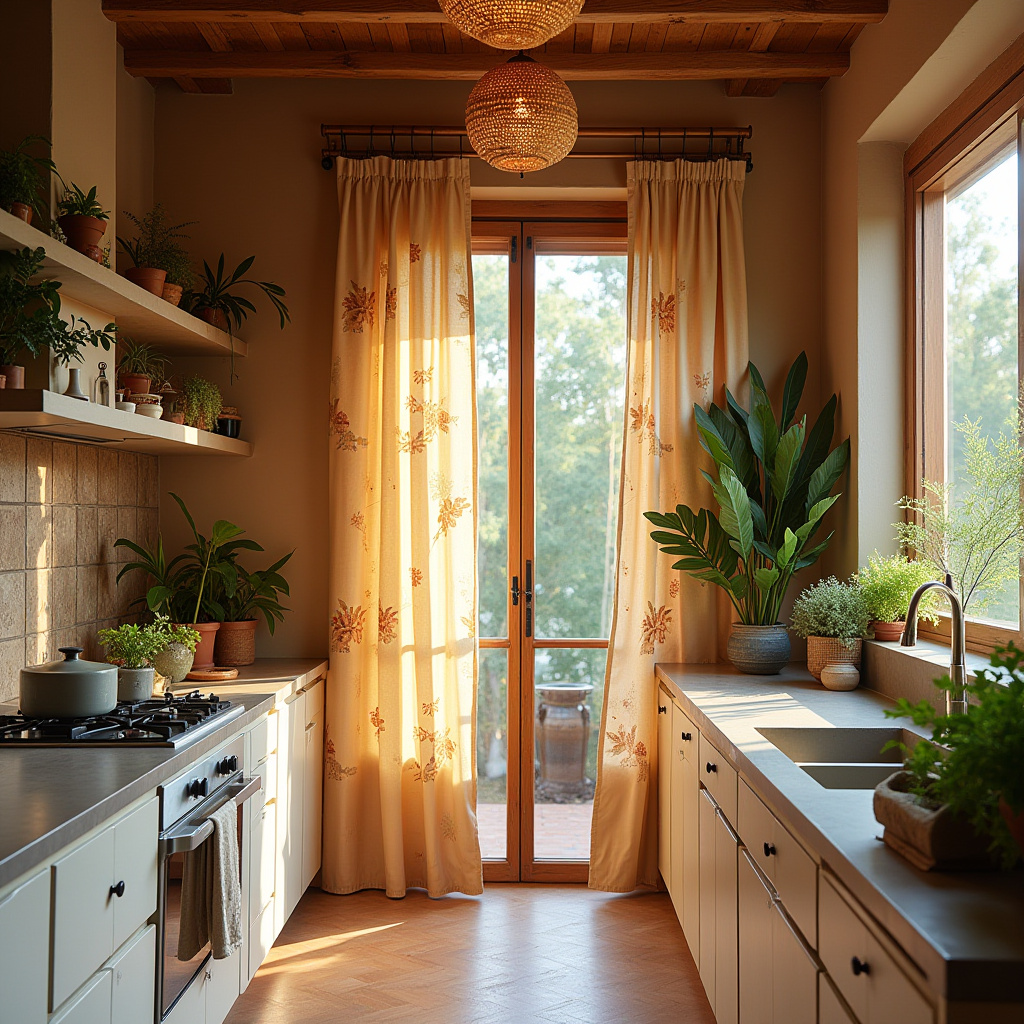 boho kitchen curtains 5