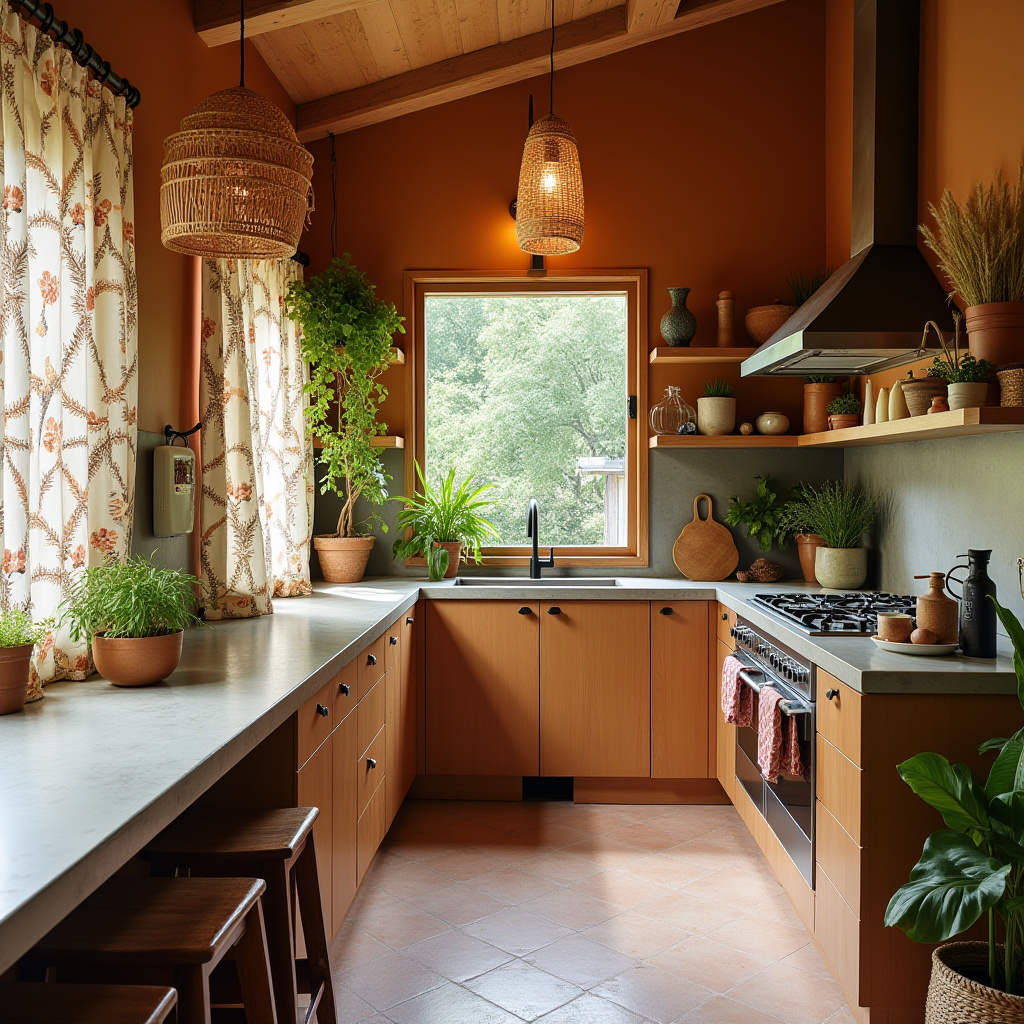 boho kitchen curtains 6