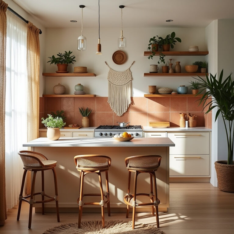 boho kitchen decor 1