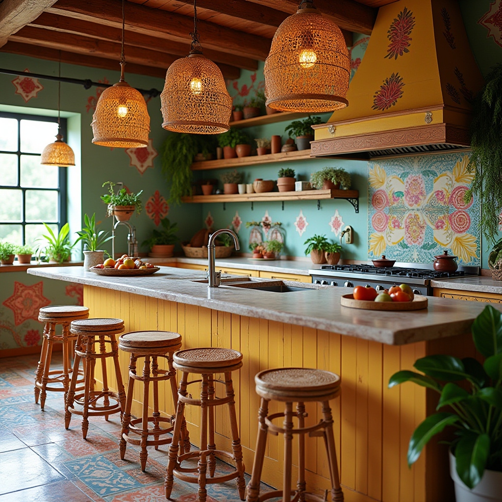 boho kitchen decor 26