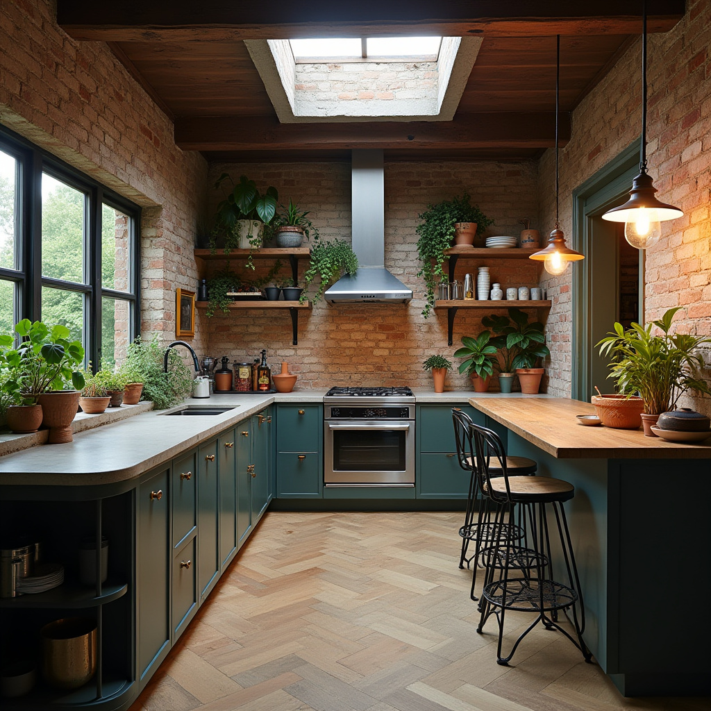 boho kitchen decor apartment 14