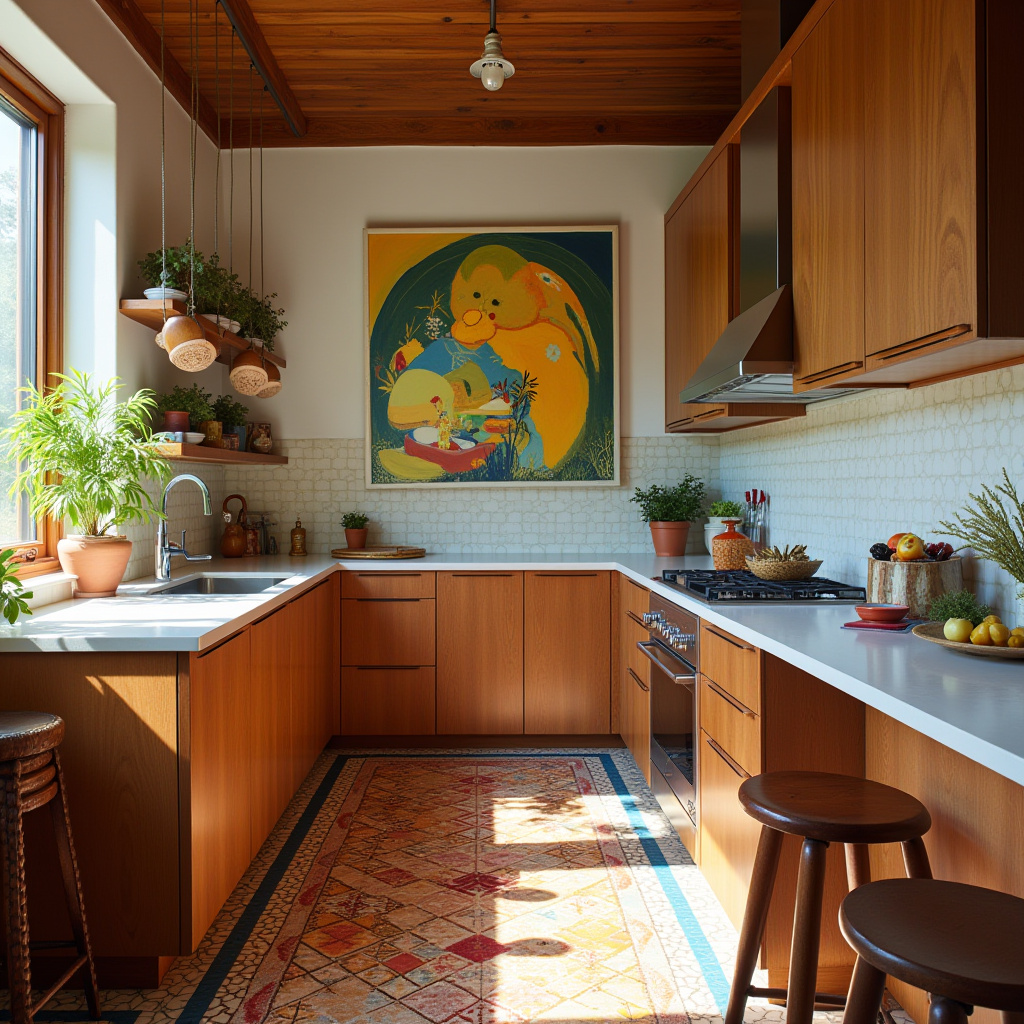 boho kitchen decor apartment 19
