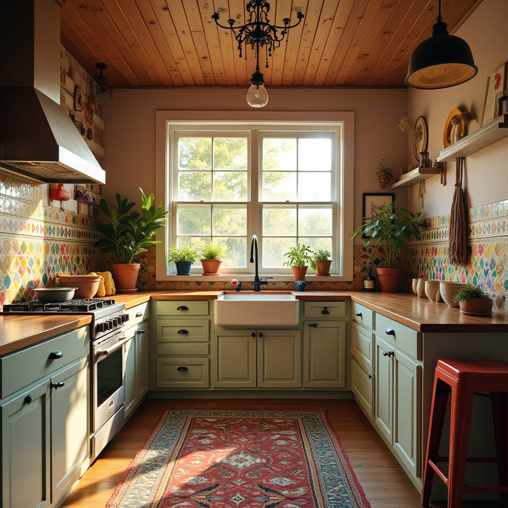 boho kitchen decor apartment 37