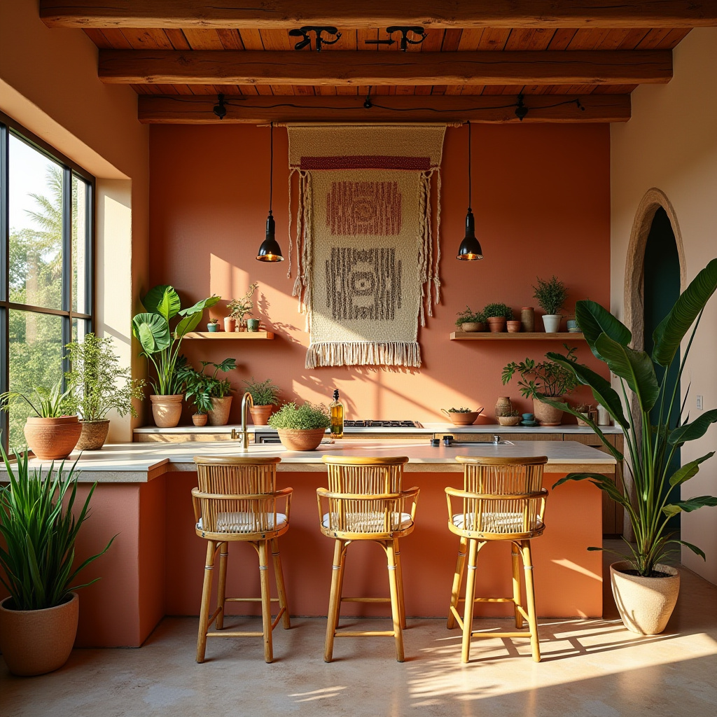 boho kitchen decor apartment 6