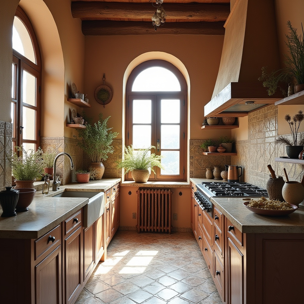 boho kitchen decor apartment 7