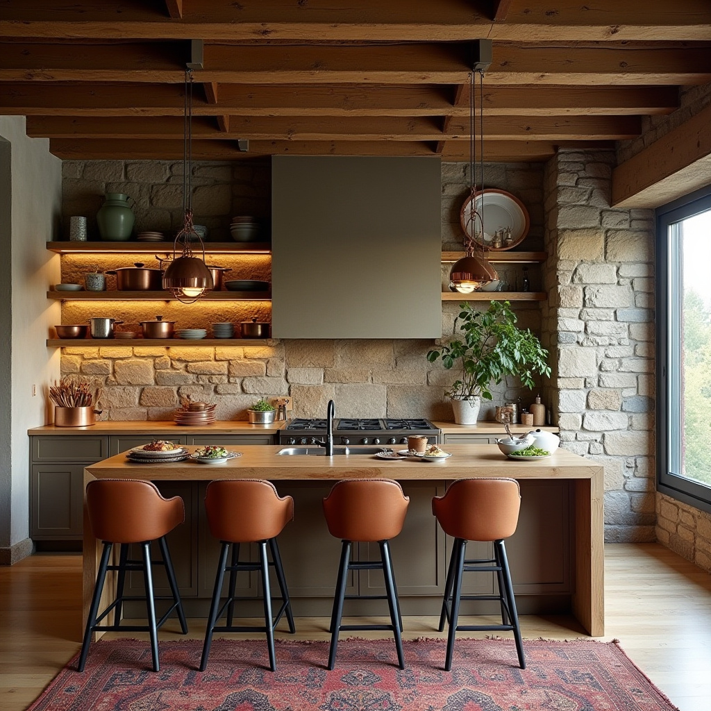 boho kitchen decor ideas 10