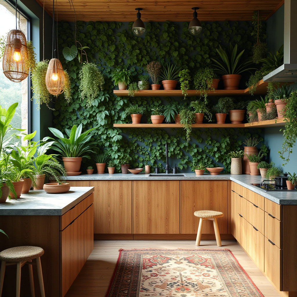 boho kitchen decor ideas 19