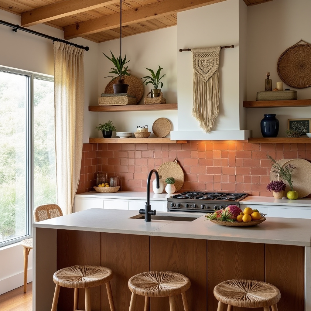 boho kitchen decor ideas 2
