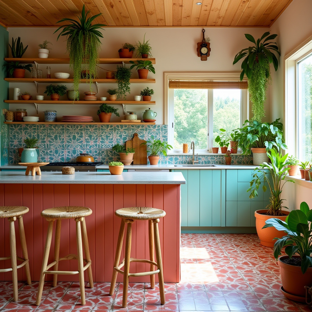 boho kitchen decor ideas 25
