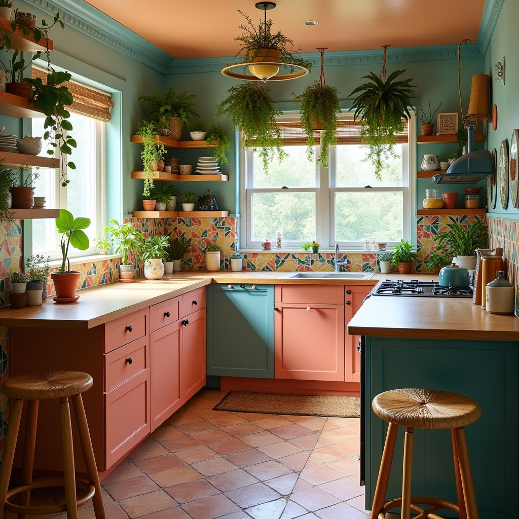 boho kitchen decor ideas 26